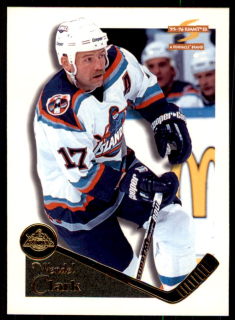 Hokejová karta Wendel Clark Pinnacle Summit 1995-96 řadová č. 131