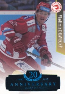 Hokejová karta Vladimír Dravecký OFS 17/18 S.I. Blue