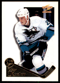 Hokejová karta Viktor Kozlov Pinnacle Summit 1995-96 řadová č. 142