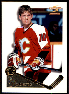 Hokejová karta Gary Roberts Pinnacle Summit 1995-96 řadová č. 150