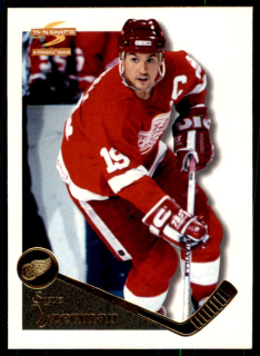 Hokejová karta Steve Yzerman Pinnacle Summit 1995-96 řadová č. 154