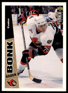 Hokejová karta Radek Bonk UD Collector's Choice 1996-97 řadová č. 181