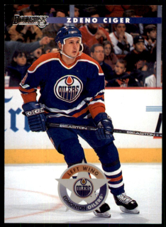 Hokejová karta Zdeno Ciger Donruss 1996-97 řadová č. 203