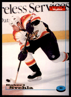 Hokejová karta Robert Švehla Fleer SkyBox 1996-97 řadová č. 49