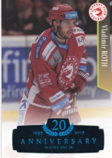 Hokejová karta Vladimír Roth OFS 17/18 S.I. Blue