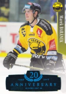 Hokejová karta Marek Beránek OFS 17/18 S.I. Blue