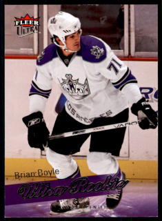 Hokejová karta Brian Boyle Fleer Ultra 2008-09 Rookie č. 209