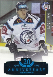 Hokejová karta Martin Ševc OFS 17/18 S.I. Blue Retro
