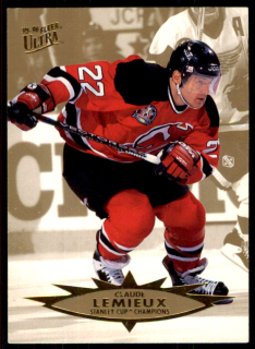 Hokejová karta Claude Lemieux Fleer Ultra 1995-95 Gold č. 192