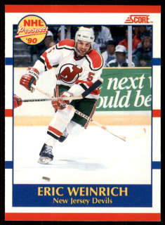 Hokejová karta Eric Weinrich Score 1990-91 NHL Prospect č. 389