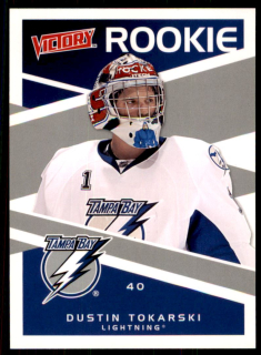 Hokejová karta Dustin Tokarski UD Victory 2010-11 Rookie č. 246