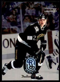 Hokejová karta Jere Lehtinen Donruss 1996-97 Rated Rookie č. 4 of 10