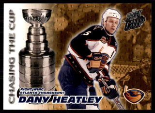 Hokejová karta Dany Heatley Quest for the Cup 03-04 Chasing the Cup č.1