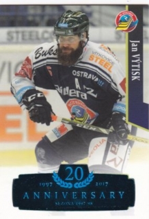 Hokejová karta Jan Výtisk OFS 17/18 S.I. Blue 