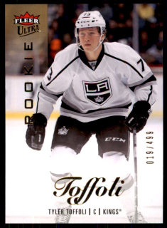 Hokejová karta Tyler Toffoli Fleer Showcase 2013-14 Rookie /499 č. 51