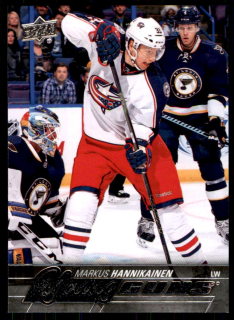 Hokejová karta Markus Hannikainen UD S2 2015-16 Young Guns č. 493