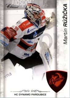 Hokejová karta Martin Růžička OFS 17/18 S.I. Red