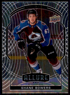 Hokejová karta Shane Bowers UD Allure 2020-21 Rookie č. 87