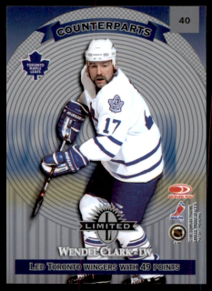 Hokejová karta Gartner / Clark Donruss Limited Counterparts 97-98 č. 40