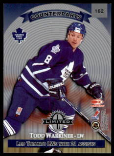 Hokejová karta Oates / Warriner Donruss Limited Counterparts 97-98 č. 162