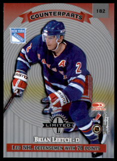 Hokejová karta Berard / Leetch Donruss Limited Counterparts 97-98 č. 182