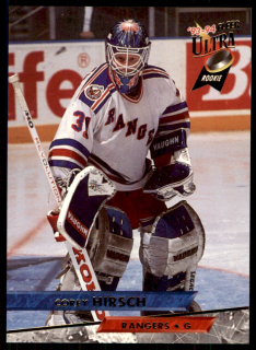 Hokejová karta Corey Hirsh Fleer Ultra 1993-94 Rookie č. 64