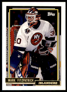 Hokejová karta Mark Fitzpatrick Topps 1992-93 Gold č. 216