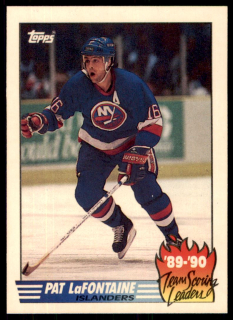 Hokejová karta Pat LaFontaine Score 1989-90 Team Scoring Leaders č. 10