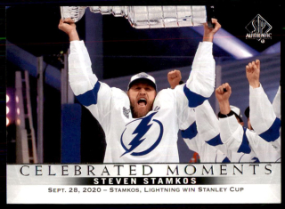 Hokejová karta Steven Stamkos UD SP Authentic 2020-21 Celebrated Moments č. 111