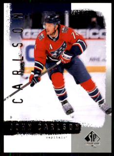 Hokejová karta John Carlson UD SP Authentic 2020-21 Retro č. R23