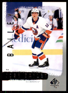 Hokejová karta Josh Bailey UD SP Authentic 2020-21 Retro č. R39
