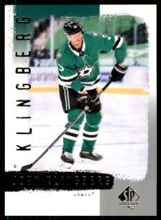 Hokejová karta John Klingberg UD SP Authentic 2020-21 Retro č. R26