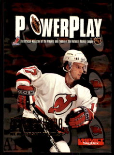 Hokejová karta Petr Sýkora Fleer SkyBox Impact 1996-97 Power Play č. 171