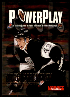 Hokejová karta Vitali Yachmenev Fleer SkyBox Impact 1996-97 Power Play č. 173