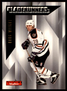 Hokejová karta Doug Weight Fleer SkyBox Impact 1996-97 Bladerunners č. 24 of 25
