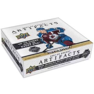 Box hokejových karet 2021-22 UD Artifacts Hobby