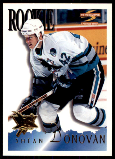 Hokejová karta Shean Donovan Pinnacle Summit 1995-96 Rookie č. 177