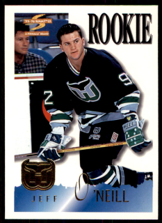 Hokejová karta Jeff O'Neill Pinnacle Summit 1995-96 Rookie č. 183