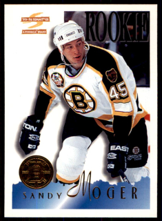Hokejová karta Sandy Moger Pinnacle Summit 1995-96 Rookie č. 185