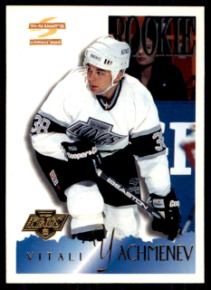 Hokejová karta Vitali Yachmenev Pinnacle Summit 1995-96 Rookie č. 180