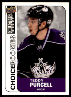 Hokejová karta Teddy Purcell UD Choice 2008-09 Rookie č. 236