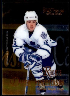 Hokejová karta Darby Hendrickson Pinnacle Select 1995-96 Rookie č. 142