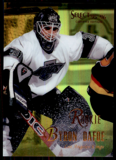 Hokejová karta Byron Dafoe Pinnacle Select 1995-96 Rookie Mirror Gold č. 120