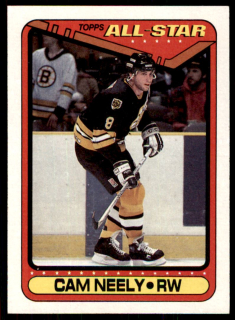 Hokejová karta Cam Neely Topps 1990-91 All Star č. 201