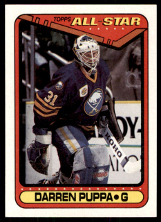 Hokejová karta Darren Puppa Topps 1990-91 All Star č. 204