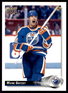 Hokejová karta Wayne Gretzky UD S1 2019-20 Insertní č. UD30-3