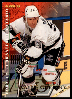 Hokejová karta Wayne Gretzky Fleer 1994-95 řadová č. 94