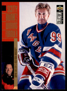 Hokejová karta Wayne Gretzky UD Choice 1995-96 Insertní č. 290