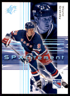 Hokejová karta Wayne Gretzky SPX 2001-02 SPX Citiment č. 95