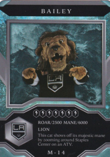 Hokejová karta Bailey UD MVP 2021-22 Mascots č. M-14